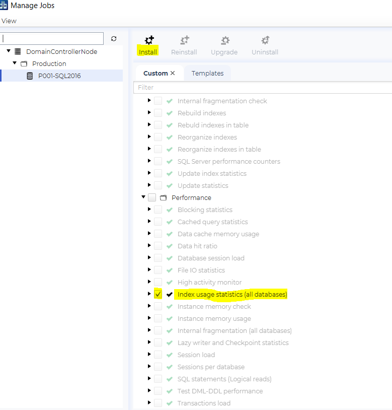 Example of how sql monitoring, screenshot.