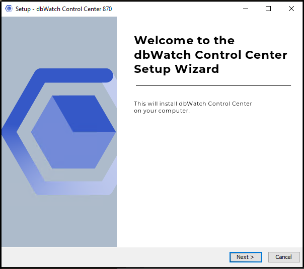 Shows how you can get started with dbWatch by using the startup wizard.
