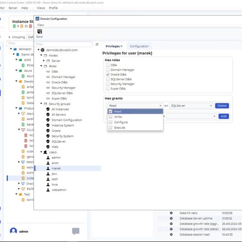 Example of how the secure access feature looks.